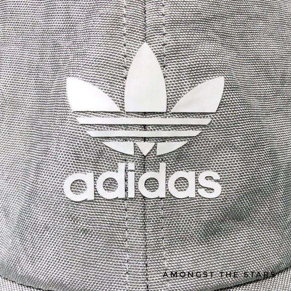 adidas Relaxed Shine Matte Silver Reflective Hat main image 4